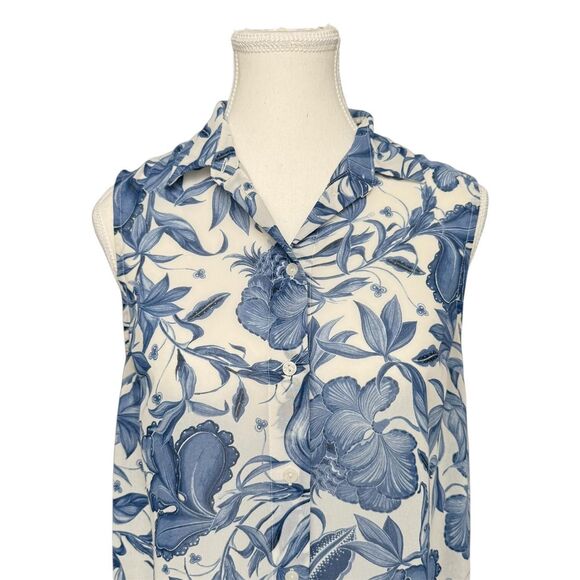 H&M Collared Sleeveless Blouse - Picture 2 of 6